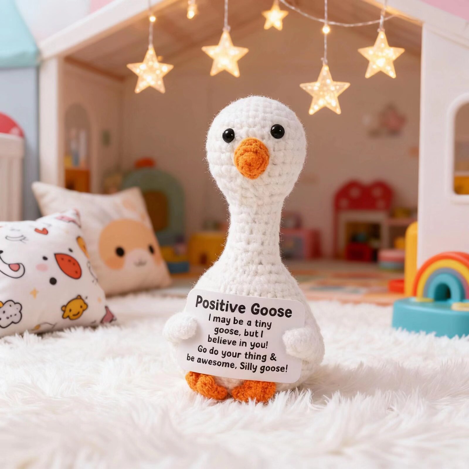 Home Textiles Trends - Вязаный крючком декор в виде гуся