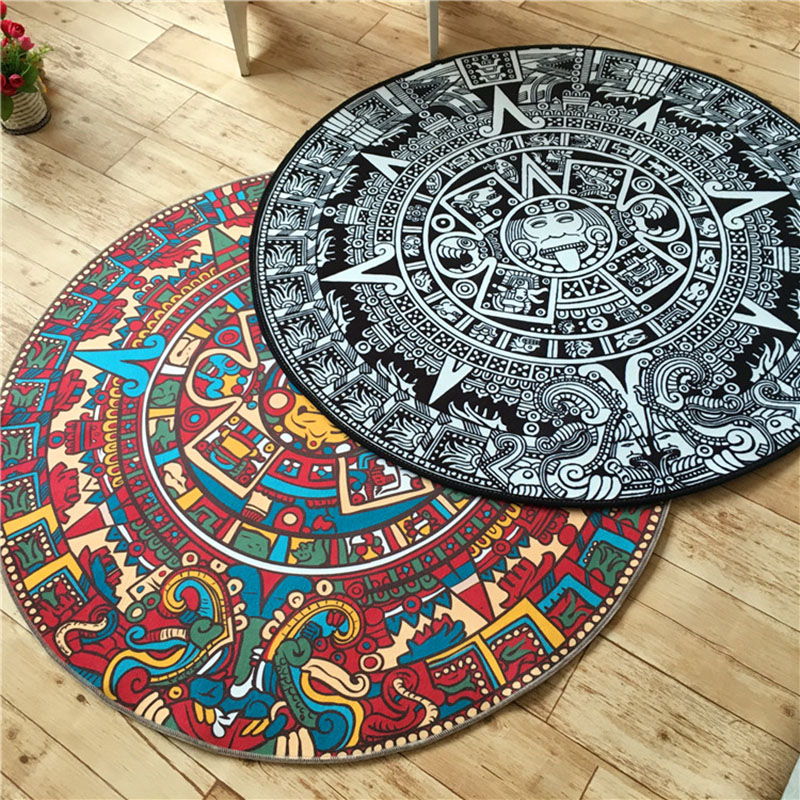 Quality Home Textiles - Высококачественные акриловые круглые коврики капитана, коврик