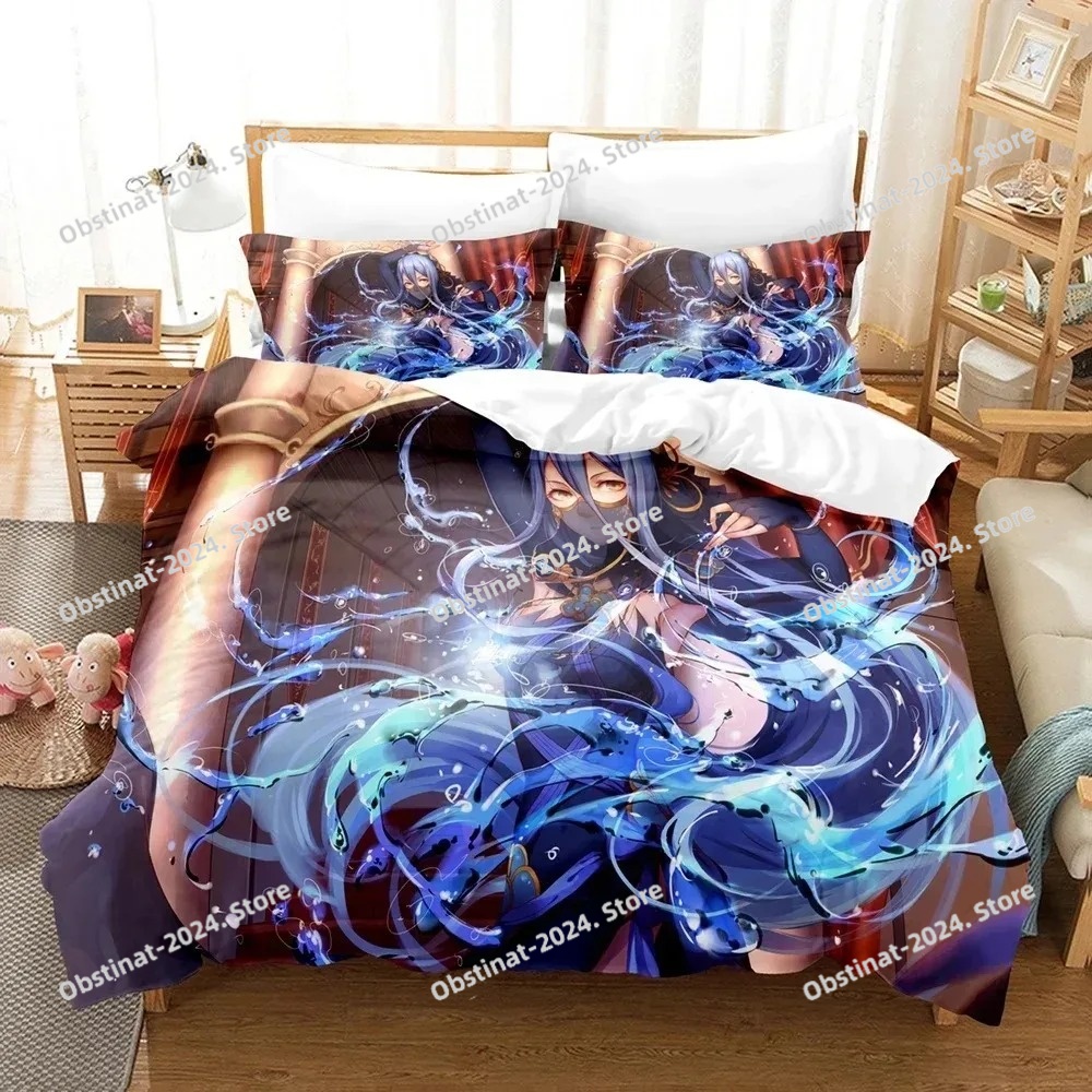 Home Textiles Classic Fashion - Модные 3D-комплекты постельного белья Fates: пододеяльник