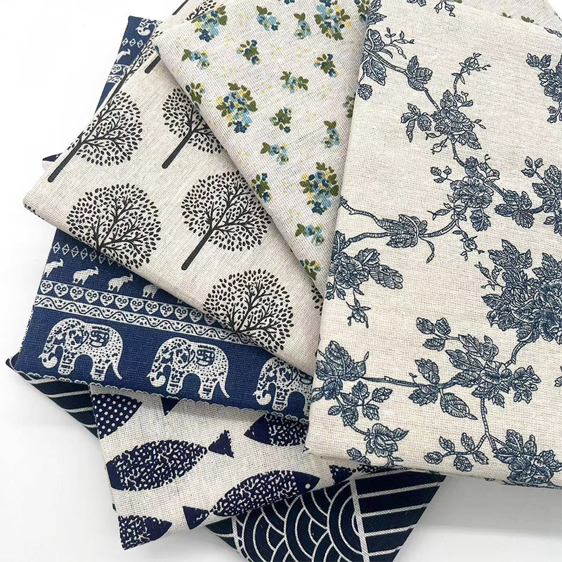 Home Textiles - Ретро-ткань в стиле бохо с цветочным