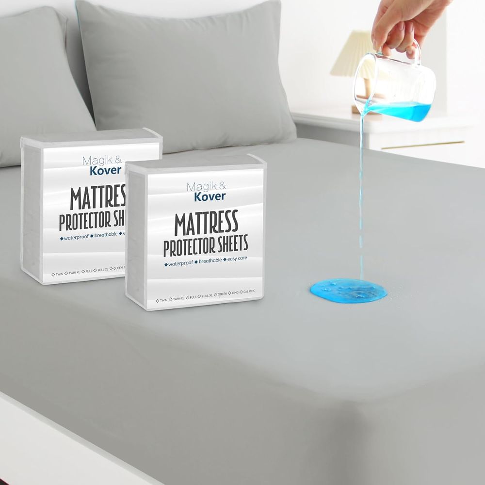 Mattress Protector Waterproof - Водонепроницаемый наматрасник Twin Size с эластичной
