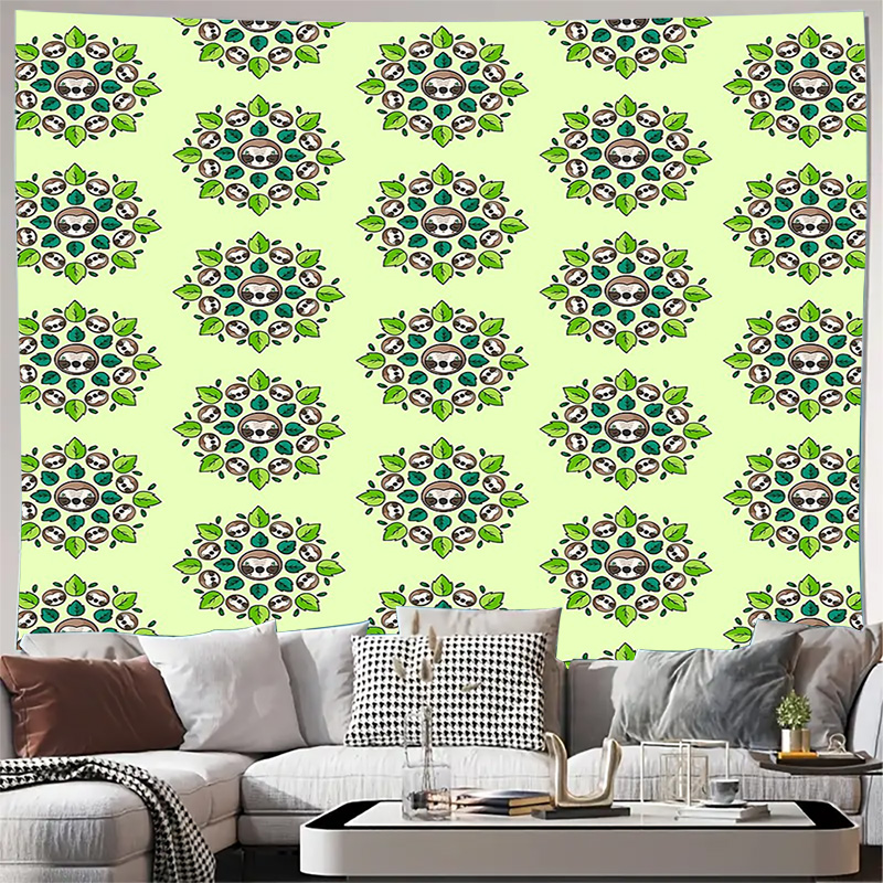 Vintage Home Textiles - Богемный настенный гобелен, природный лес, фон,