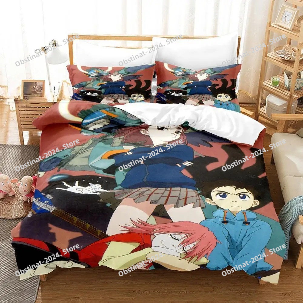 Home Textiles Classic Fashion - FAshion 3d Print Аниме FLCL Комплект
