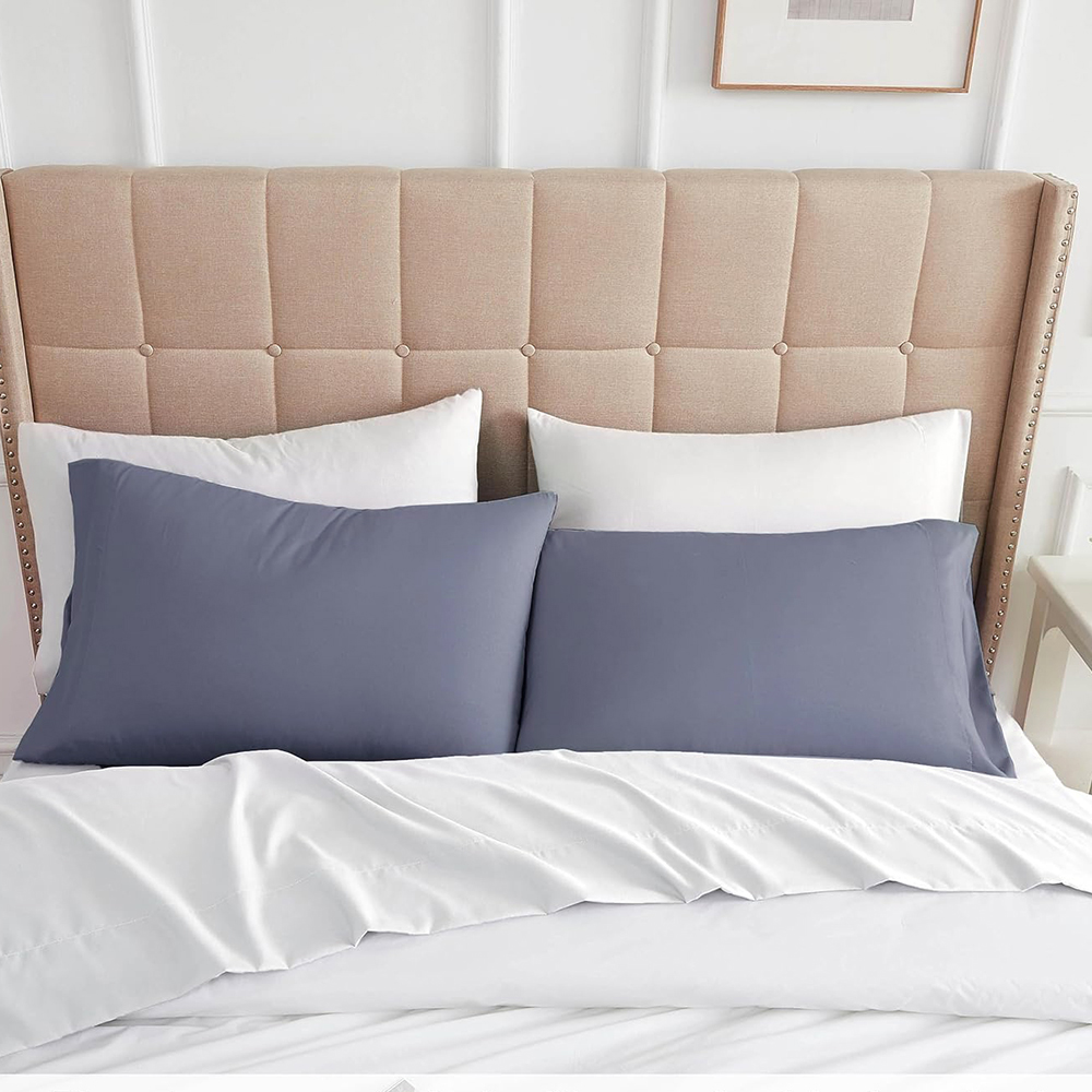 Battilo 2 шт., однотонные наво – обзор и цена Bed Sheet Microfiber