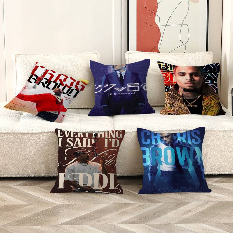 Чехол для подушки Chris Brown  – обзор и цена Home Textiles Classic Fashion