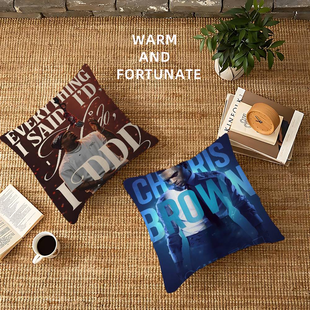 Чехол для подушки Chris Brown  – обзор и цена Home Textiles Classic Fashion