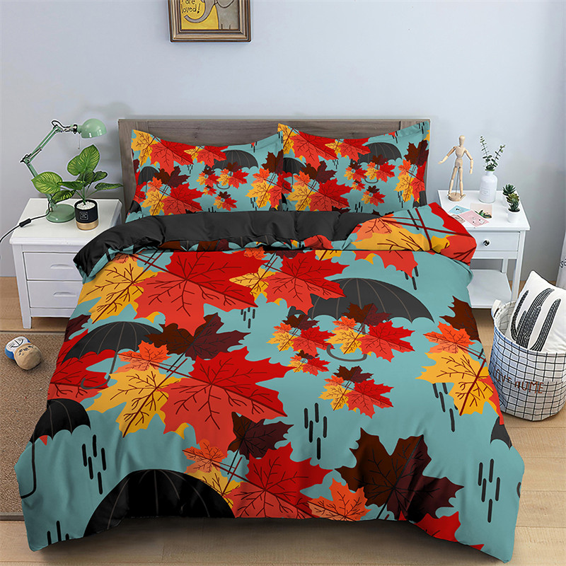 Пододеяльник с кленовыми листь – обзор и цена Bed Sheet Microfiber