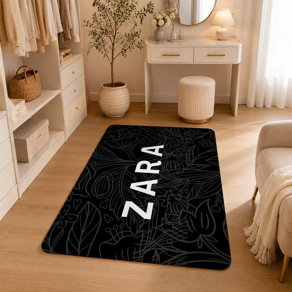 Модный коврик для пола Z-Zara: – обзор и цена Zara Home Textiles