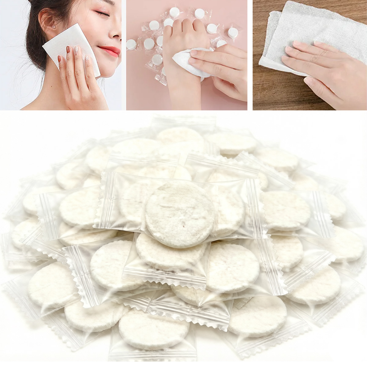 100 шт. портативных сжатых сал – обзор и цена Home Textiles Face Towel
