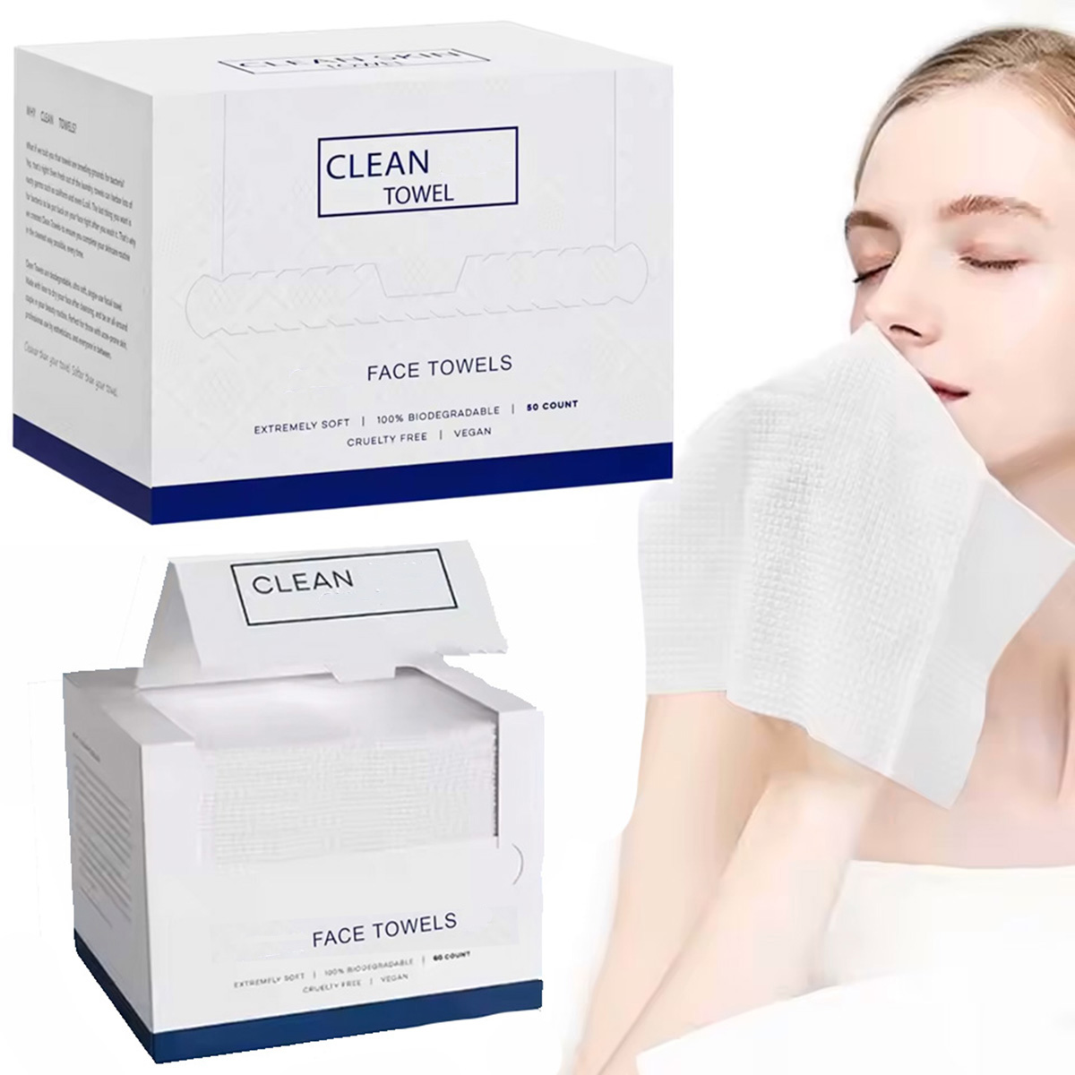 50 шт./упаковка Одноразовые са – обзор и цена Home Textiles Face Towel